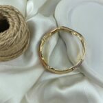 دستبند زنانه بنگل مدل میناکاری B5516