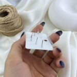 گوشواره زنانه مدل سنگ سواروسکی کد E6545