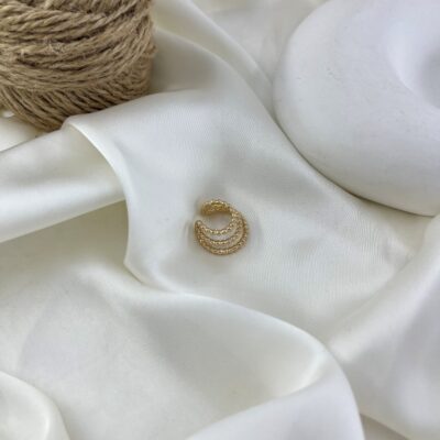 گوشواره زنانه ایرکاف ژوپینگ مدل توپی کد E6528