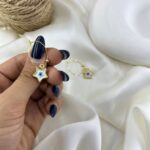 گوشواره زنانه مدل ماهی کد E6527