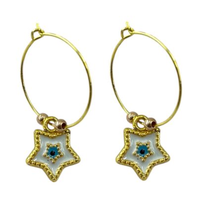 گوشواره زنانه مدل ماهی کد E6527