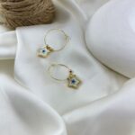 گوشواره زنانه مدل ماهی کد E6527