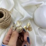 گوشواره زنانه مدل مروارید کد E6511
