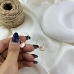 گوشواره زنانه مدل گل کد E6524