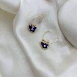 گوشواره زنانه مدل پروانه کد E6522