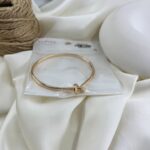 دستبند زنانه ژوپینگ بنگل مدل گره B5610