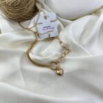 دستبند زنانه ژوپینگ مدل کارتیه قلب کد B5603